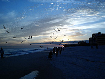 Sunset on the Gulf Coast